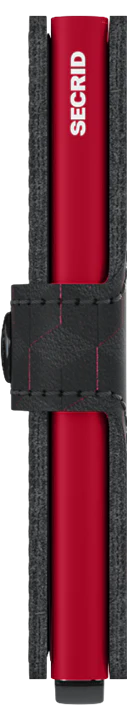 SECRID Miniwallet - Optical Black-Red