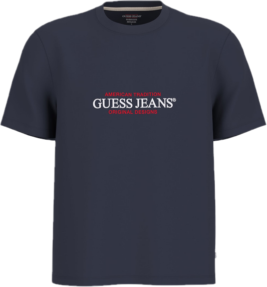 Guess American Tradition Tee Navy