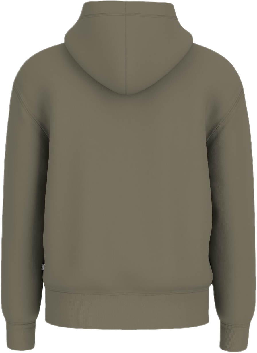 American tradition zip-up hoodie Khaki