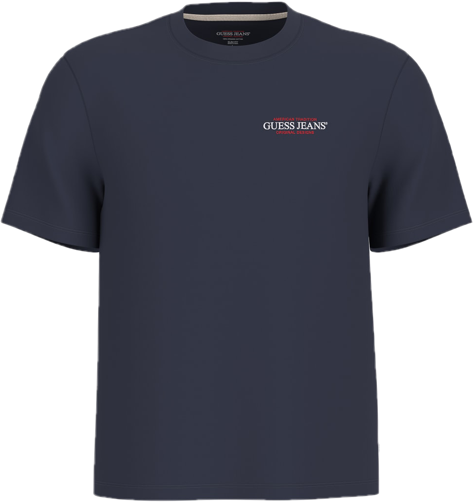 Slim american tradition tee Navy