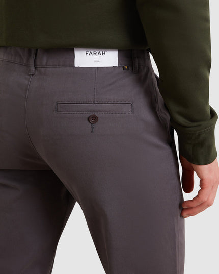Elm Slim Fit Chinos - Charcoal