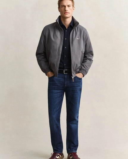 Gant Corduroy Shirt In Evening Blue