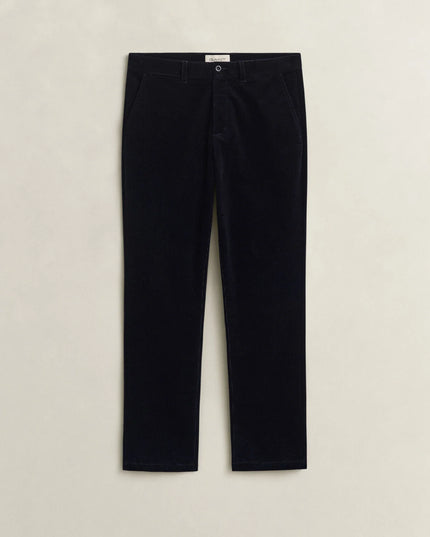 Gant Regular Cord Chinos In Evening Blue