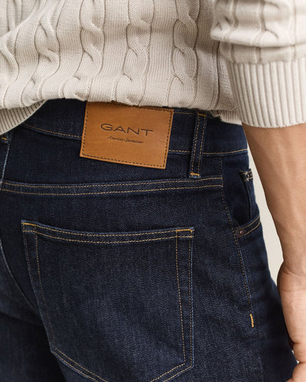 Gant Classic Regular Denim in Dark Blue Ink