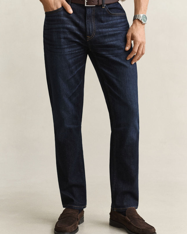 Gant Classic Regular Denim in Dark Blue Ink