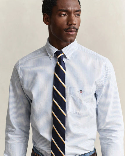 Gant Classic Oxford Striped Shirt in Light Blue