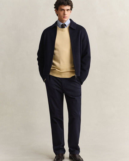 Gant Regular Smart Chinos In Evening Blue