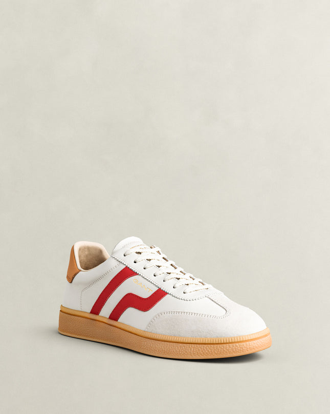 Cuzmo Sneakers - Off White/Red