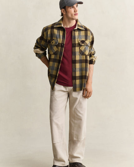 GANT Regular Shield T-Shirt - Deep Grape Wine