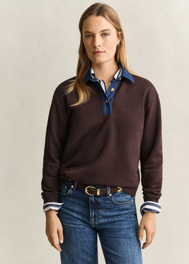 GANT Denim Collared Heavy Rugger