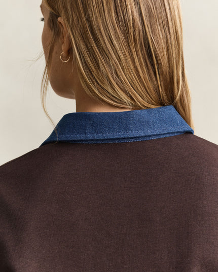 GANT Denim Collared Heavy Rugger