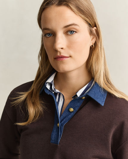 GANT Denim Collared Heavy Rugger