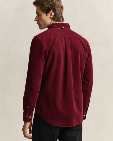 GANT Corduroy Shirt - Deep Grape Wine