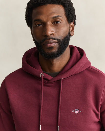 GANT Shield Hoodie - Deep Grape Wine