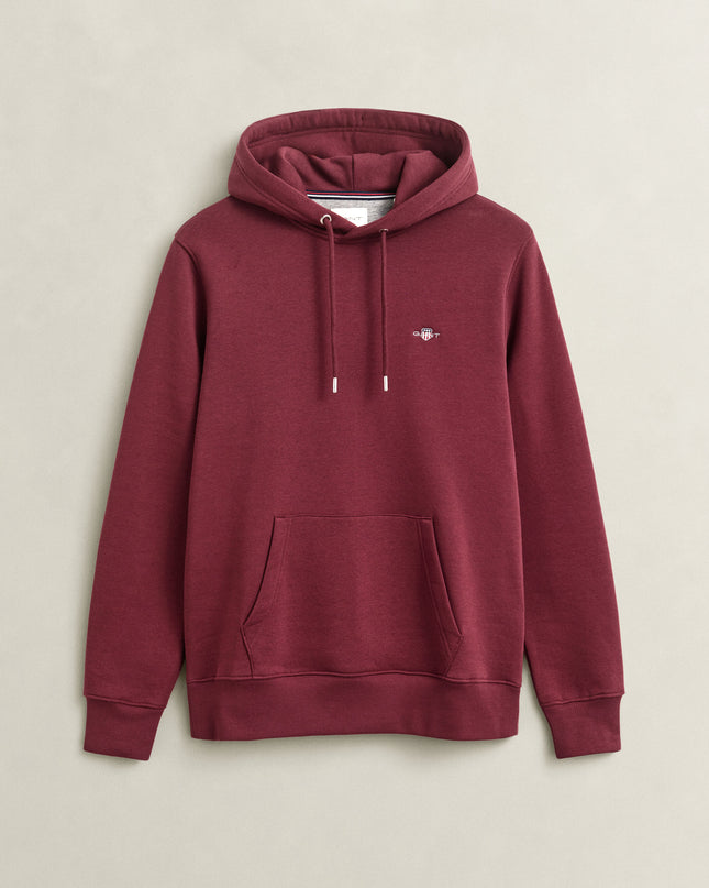 GANT Shield Hoodie - Deep Grape Wine