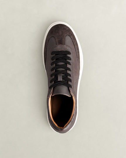 McJulien Leather Sneakers - Dark Brown