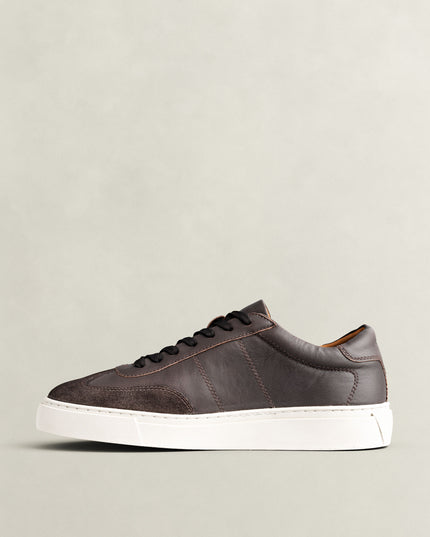 McJulien Leather Sneakers - Dark Brown