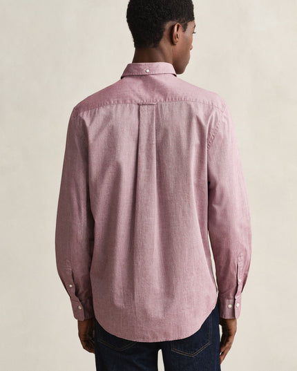 GANT Classic Regular Poplin Shirt - Deep Grape Wine
