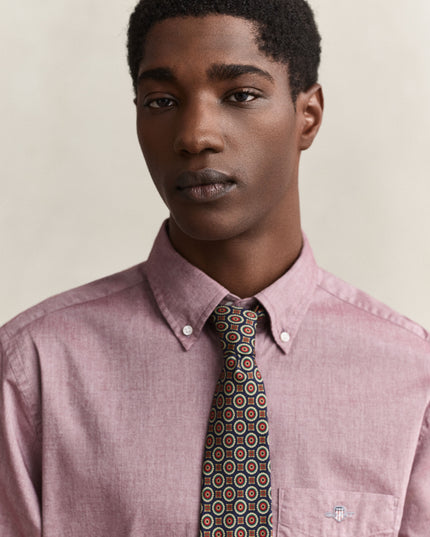 GANT Classic Regular Poplin Shirt - Deep Grape Wine