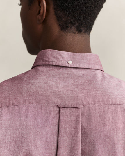 GANT Classic Regular Poplin Shirt - Deep Grape Wine