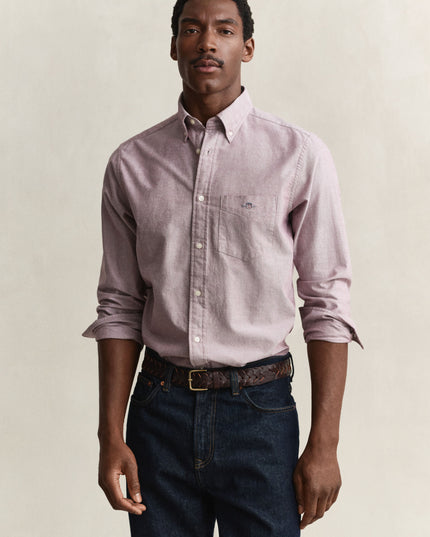 GANT Classic Regular Oxford Shirt - Deep Grape Wine
