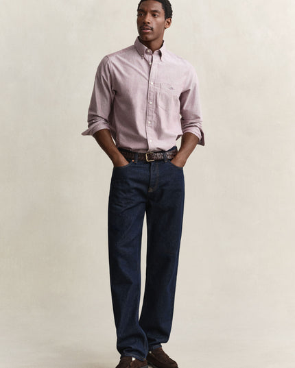GANT Classic Regular Oxford Shirt - Deep Grape Wine