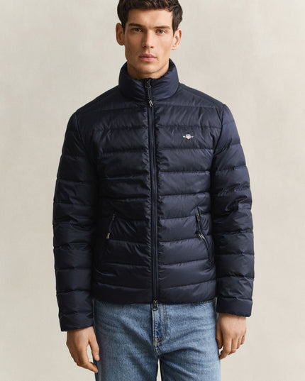 GANT Light Down Jacket - Evening Blue