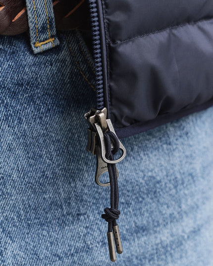 GANT Light Down Jacket - Evening Blue