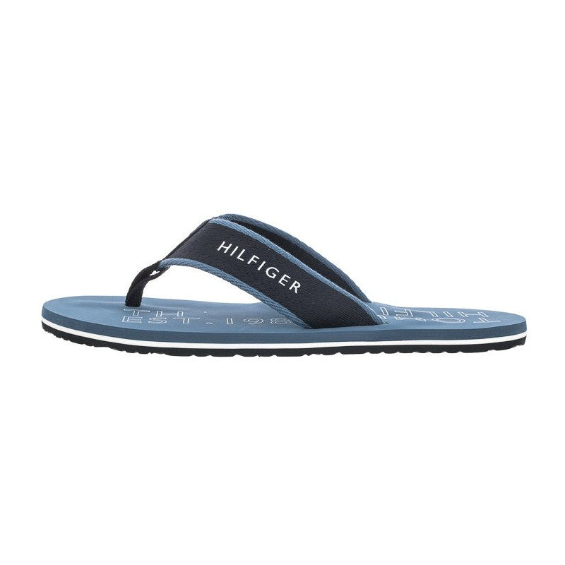 Tommy Hilfiger Sporty Hilfiger Beach Sandal Blue Coast