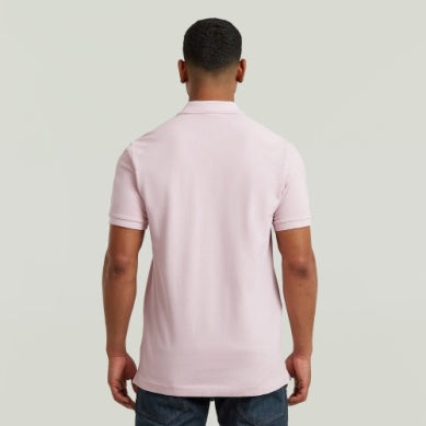 Dunda Overdyed Slim Polo - Burnished Lilac