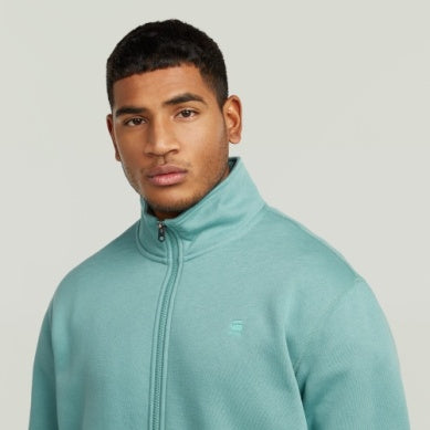 Premium Core Track Jacket - Mineral Blue