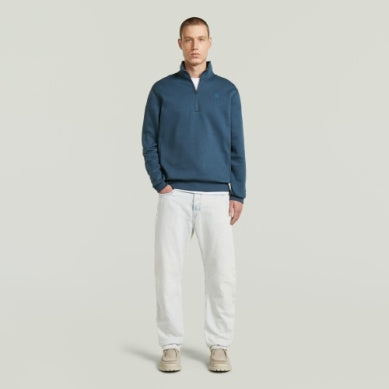 Premium Core Half Zip - Rank Blue