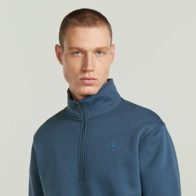 Premium Core Half Zip - Rank Blue