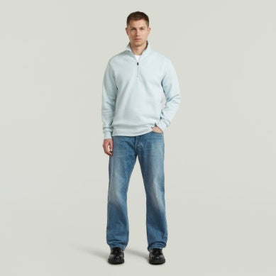 Premium Core 1/2 Zip - Baby Blue