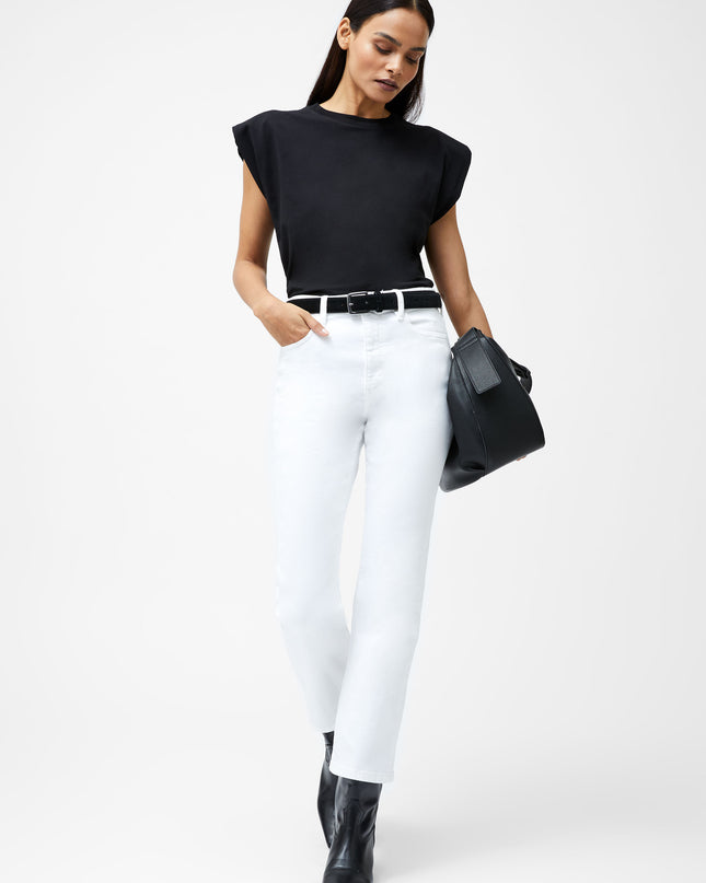 Rallie Shoulder Pad Tank - Black