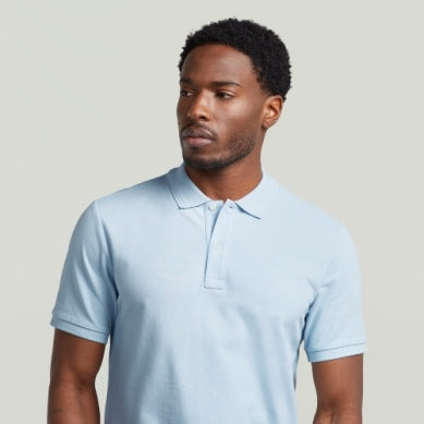 Dunda Slim Polo - Baby  Blue