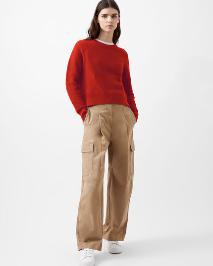 Lily Mozart Long Sleeve Jumper - Watermelon Red