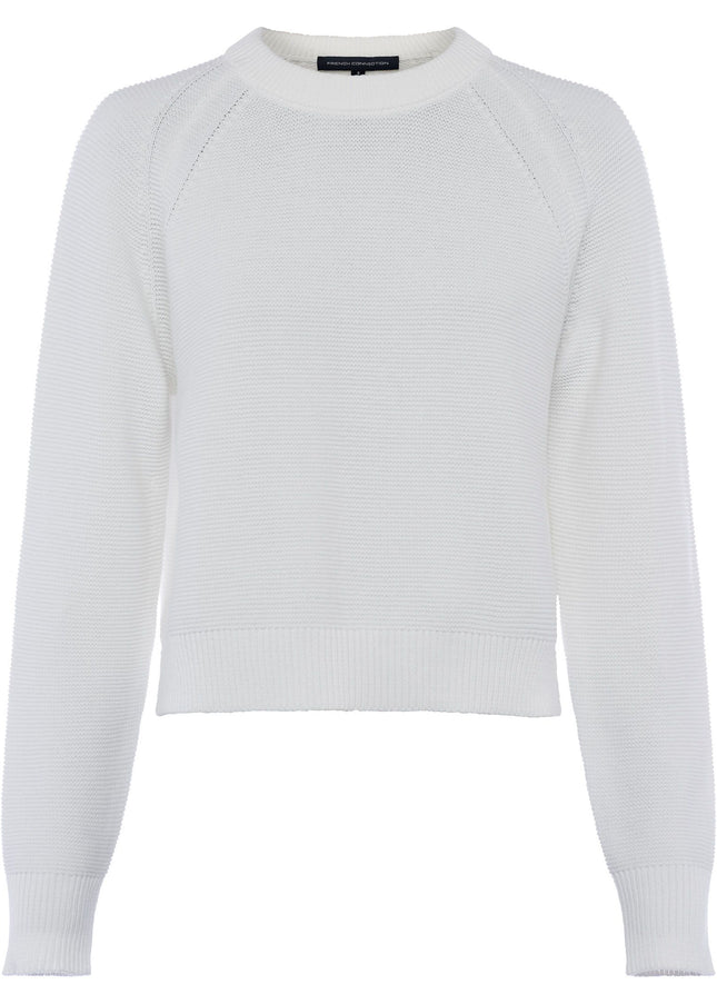 Lily Mozart Long Sleeve Jumper - Summer White