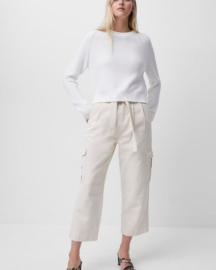Lily Mozart Long Sleeve Jumper - Summer White