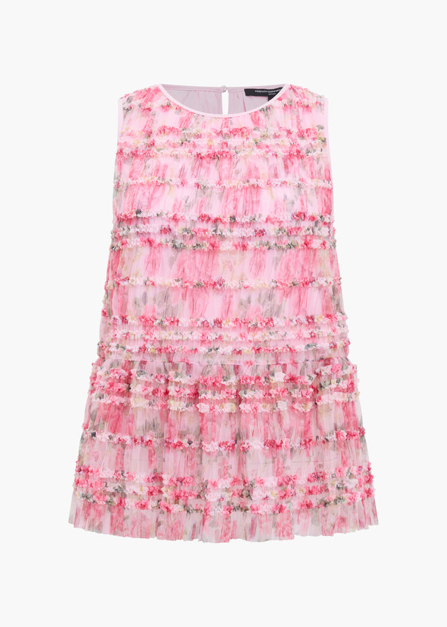 Vanessa Mesh Top - Pink Multi