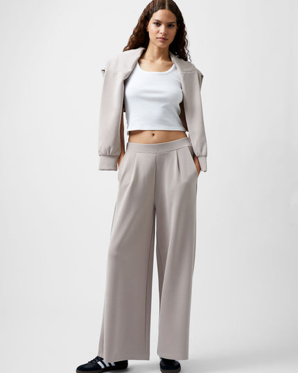 Wren Wide Leg Trouser - Washed Macchiato