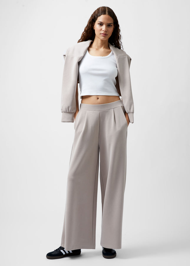 Wren Wide Leg Trouser - Washed Macchiato