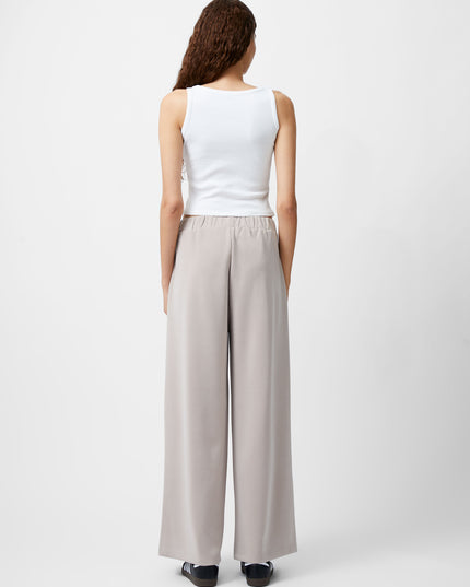 Wren Wide Leg Trouser - Washed Macchiato