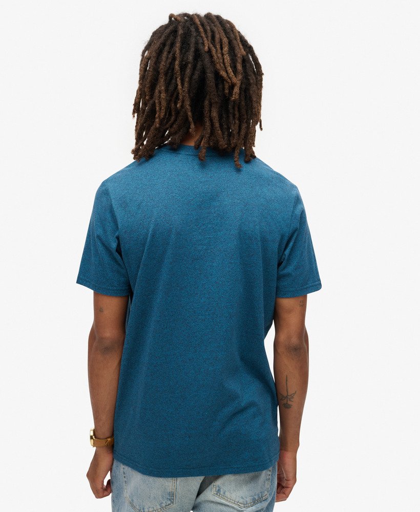 Embossed Graphic T-Shirt - Charred Teal Grit