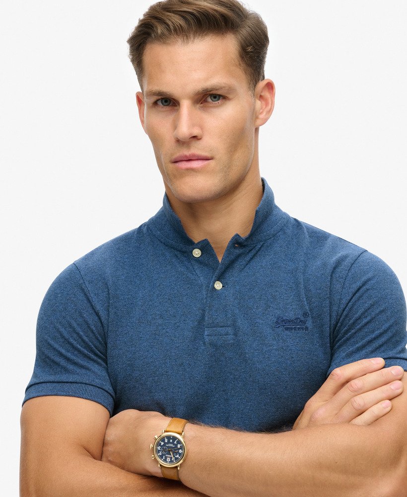 Superdry Classic Pique polo Blue