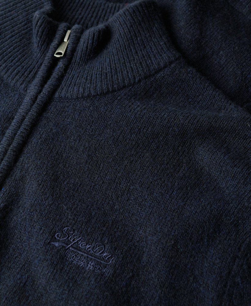 Superdry Essential Logo Henley Navy