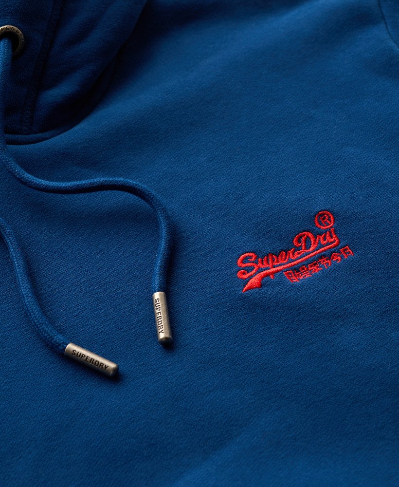 Essential Logo Hoodie - Pilot Mid Blue