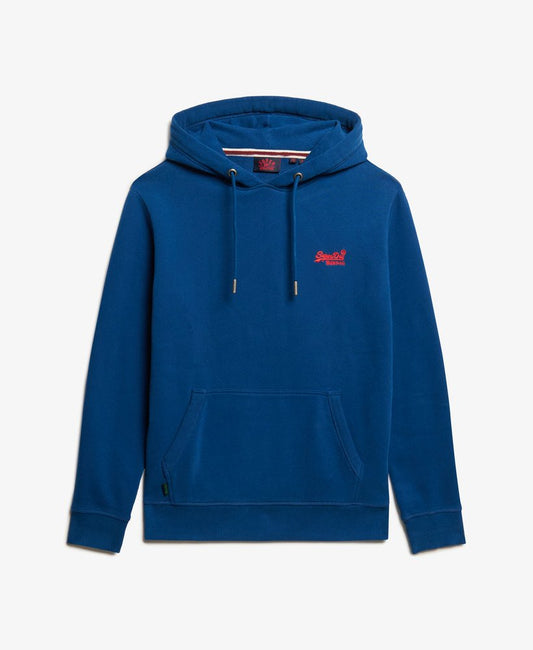 Essential Logo Hoodie - Pilot Mid Blue