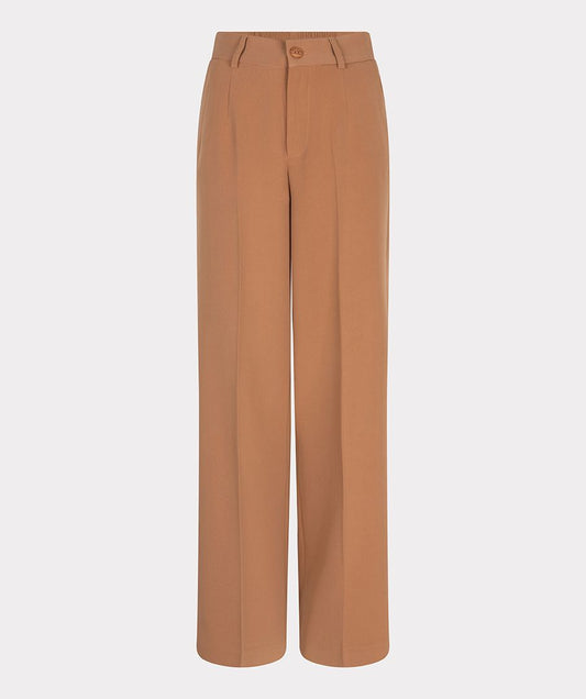 Esqualo Trousers wide city - Copper Brown