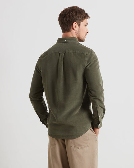 Maverick
Regular Fit Cord Shirt In Rosemary